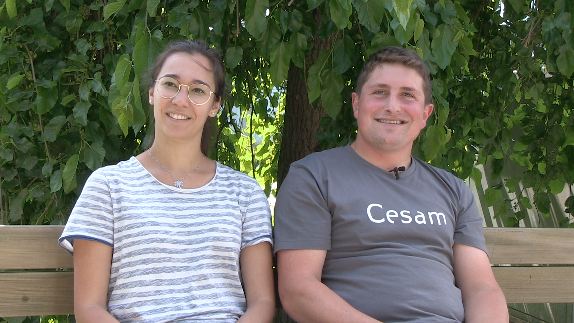 Marie & Diego Buchs, frisch verheiratetes Ehepaar, Les Diablerets